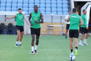 Η προπόνηση της Ομόνοιας (φώτος)