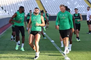 Η προπόνηση της Ομόνοιας (φώτος)