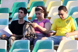 (Φωτορεπορτάζ) Ο κόσμος της ΑΕΚ στην "ΑΡΕΝΑ"