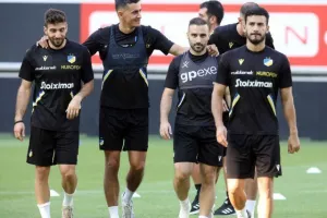 Η τελευταία προπόνηση του ΑΠΟΕΛ πριν τη Γάνδη (φώτος)