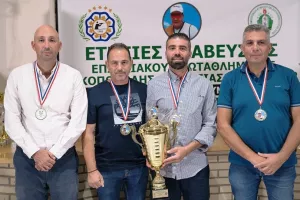 Η βράβευση των πρωταθλητών του 10ου Επαρχιακού  Πρωταθλήματος Σκοποβολής Λευκωσίας 2023