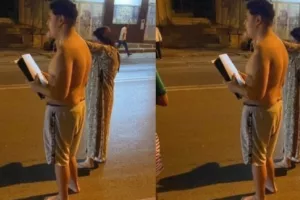 Σεισμός στο Μαρόκο: Viral έγινε άνδρας που βγήκε στο δρόμο αγκαλιά με το PS5!