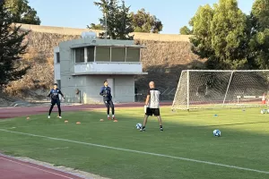 To Kerkida.net στο ΓΣΖ για την προπόνηση της Εθνικής (φώτος)