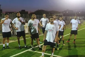 Φώτος από την προπόνηση της ΠΑΕΚ Κολοσσίου