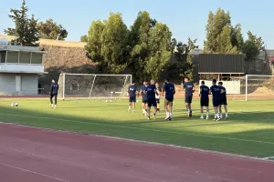 To Kerkida.net στο ΓΣΖ για την προπόνηση της Εθνικής (φώτος)