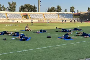 To Kerkida.net στο ΓΣΖ για την προπόνηση της Εθνικής (φώτος)