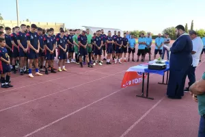 Πραγματοποιήθηκε ο αγιασμός για την Γεροσκήπου FC (φώτος)