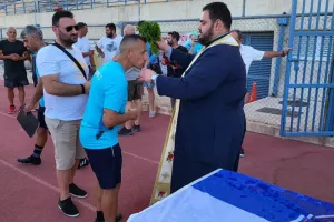 Πραγματοποιήθηκε ο αγιασμός για την Γεροσκήπου FC (φώτος)
