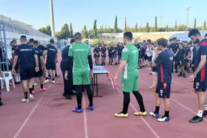 Πραγματοποιήθηκε ο αγιασμός για την Γεροσκήπου FC (φώτος)