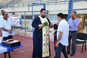 Πραγματοποιήθηκε ο αγιασμός για την Γεροσκήπου FC (φώτος)