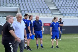 (ΦΩΤΟΣ) Εκδήλωση με Λουίς Φίγκο και άλλους στο "Άλφαμεγα"