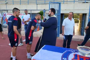 Πραγματοποιήθηκε ο αγιασμός για την Γεροσκήπου FC (φώτος)