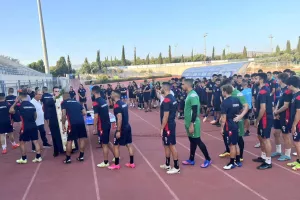 Πραγματοποιήθηκε ο αγιασμός για την Γεροσκήπου FC (φώτος)