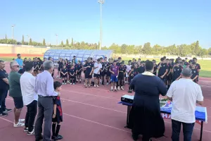 Πραγματοποιήθηκε ο αγιασμός για την Γεροσκήπου FC (φώτος)