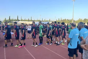 Πραγματοποιήθηκε ο αγιασμός για την Γεροσκήπου FC (φώτος)