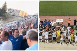 (ΒΙΝΤΕΟ Kerkida) Το... ξέσπασμα στο 3-0 και "Ρε Παφάρα μου σ´ αγαπώ" στο τέλος!