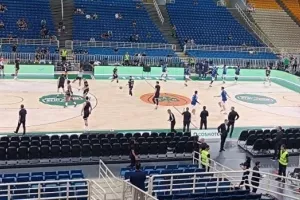 Αποκαλύφθηκε το νέο πράσινο παρκέ στο ΟΑΚΑ