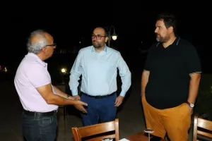 (ΦΩΤΟΣ) Συνάντηση με την πρόεδρο της Βουλής