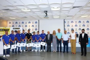 Η ηγεσία του ΚΟΑ τίμησε την Εθνική Ομάδα Ενόργανης Γυμναστικής (φώτος)