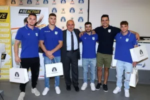 Η ηγεσία του ΚΟΑ τίμησε την Εθνική Ομάδα Ενόργανης Γυμναστικής (φώτος)