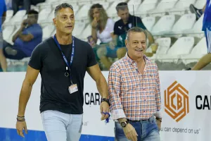 Το καλωσόρισμα του Σάντη στον Πρόδρομο στο "ΠΑΠ" (φώτος)
