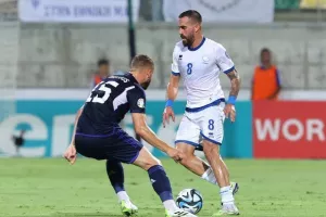 Κύπρος-Σκωτία: Χάσαμε από το μισάωρο... (φώτος)
