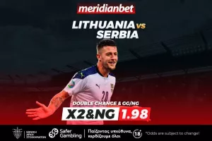Λιθουανία-Σερβία: Μονόδρομος η νίκη για τους Σέρβους - Top  αποδόσεις μόνο στην Meridianbet!