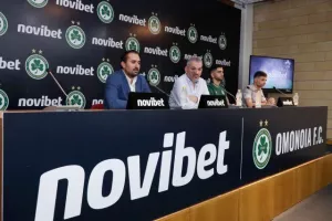 Παρουσίασε το νέο της χορηγό η Ομόνοια: "Συμφωνία με Novibet για τουλάχιστον τρία χρόνια"