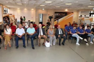 Η ηγεσία του ΚΟΑ τίμησε την Εθνική Ομάδα Ενόργανης Γυμναστικής (φώτος)