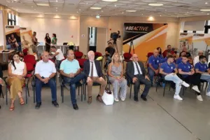 Η ηγεσία του ΚΟΑ τίμησε την Εθνική Ομάδα Ενόργανης Γυμναστικής (φώτος)