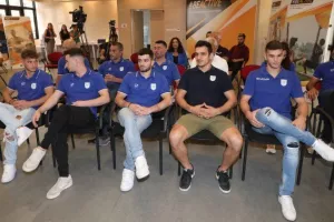 Η ηγεσία του ΚΟΑ τίμησε την Εθνική Ομάδα Ενόργανης Γυμναστικής (φώτος)