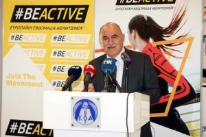 Η ηγεσία του ΚΟΑ τίμησε την Εθνική Ομάδα Ενόργανης Γυμναστικής (φώτος)