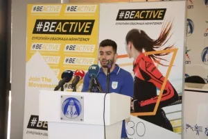 Η ηγεσία του ΚΟΑ τίμησε την Εθνική Ομάδα Ενόργανης Γυμναστικής (φώτος)