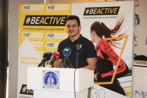 Η ηγεσία του ΚΟΑ τίμησε την Εθνική Ομάδα Ενόργανης Γυμναστικής (φώτος)