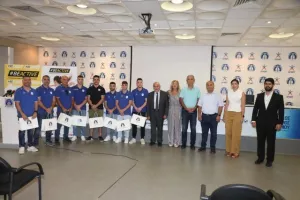 Η ηγεσία του ΚΟΑ τίμησε την Εθνική Ομάδα Ενόργανης Γυμναστικής (φώτος)