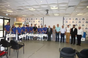 Η ηγεσία του ΚΟΑ τίμησε την Εθνική Ομάδα Ενόργανης Γυμναστικής (φώτος)