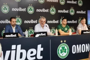 Παρουσίασε το νέο της χορηγό η Ομόνοια: "Συμφωνία με Novibet για τουλάχιστον τρία χρόνια"