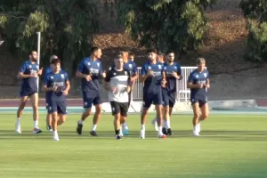 Πλάνα και δηλώσεις από την προπόνηση της Δευτέρας (βίντεο)