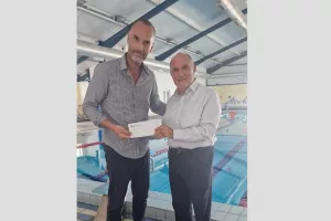 Επίδοση επιταγής στον Ναυτικό Όμιλο Κερύνειας