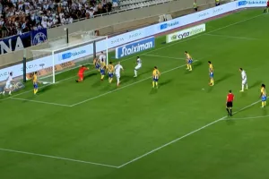 To 1-1 o Απόλλωνας με Νταρίκβα (βίντεο)