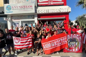 Με Μπαρτζώκα και ΜακΚίσικ στα εγκαίνια του ερυθρόλευκου συνδέσμου στη Λευκωσία