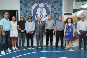 Συνάντηση με την ηγεσία της Κυπριακής Ομοσπονδίας Αυτοκινήτου στον ΚΟΑ
