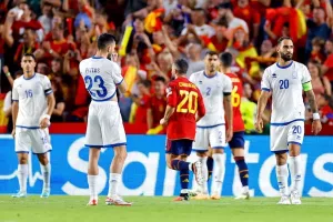 Ισπανία - Κύπρος: Εφιαλτική βραδιά - Μισή ντουζίνα... και λίγα ήταν (Φώτος)