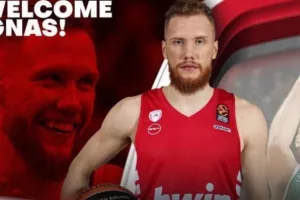 Μπραζντέικις: «Πρώτη μου μέρα με τον Ολυμπιακό, είμαι ενθουσιασμένος για τη σεζόν που έρχεται»