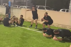 Πλάνα από τη προετοιμασία του Όλυμπου (βίντεο)
