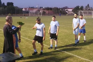 Στιγμές από τον αγιασμό (φώτος)