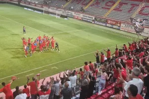 (ΒΙΝΤΕΟ kerkida) Πρώτη νίκη και…  ''Ντίρλι, Ντίρλι, ντι''