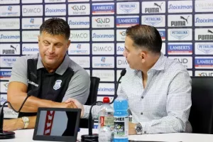 Δείτε όσα είπαν Μιλόγεβιτς/Κίρζης (Ανέβηκαν οι τόνοι στη διάσκεψη)