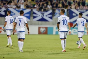 Κύπρος-Σκωτία: Χάσαμε από το μισάωρο... (φώτος)