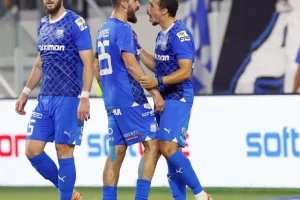 Απόλλων - ΑΕΛ: Το πρώτο της χρονιάς... βάφτηκε γαλάζιο! (Φώτος)
